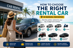 Read more about the article How to Choose the Right Rental Car in Nassau, Bahamas