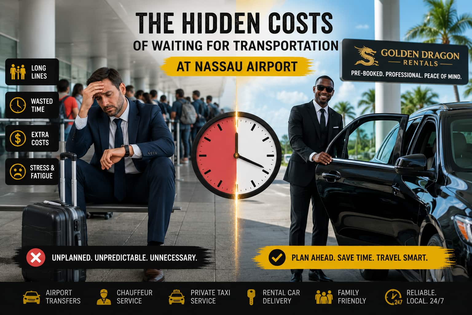 You are currently viewing The Hidden Costs of Waiting for Transportation at Nassau Airport