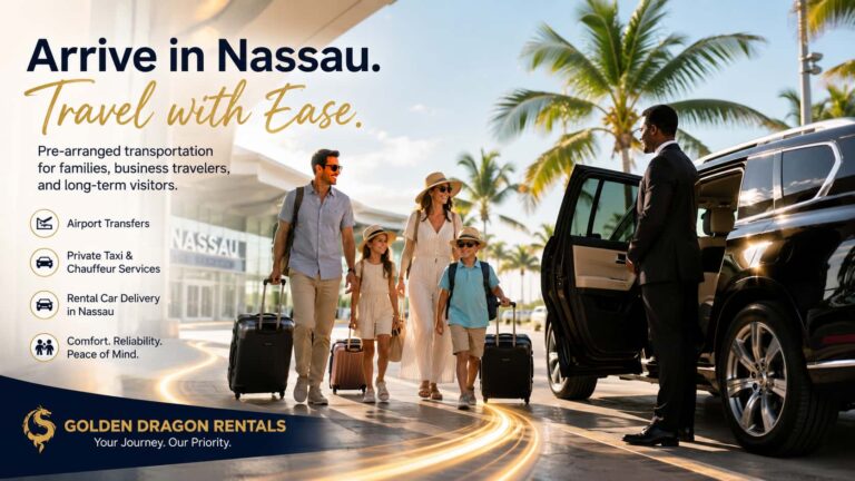 Read more about the article How Families Can Simplify Airport Arrivals in Nassau with Pre-Arranged Transportation
