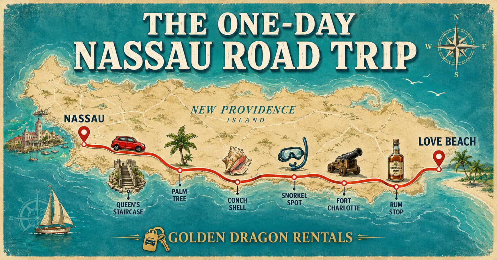 You are currently viewing The One-Day Nassau Road Trip Itinerary Most Visitors Never Discover