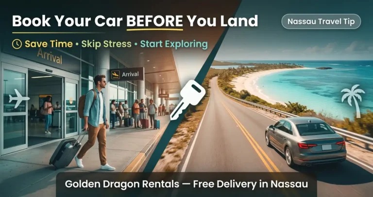 Read more about the article Why Renting a Car Before You Arrive in Nassau Saves Time and Reduces Travel Stress