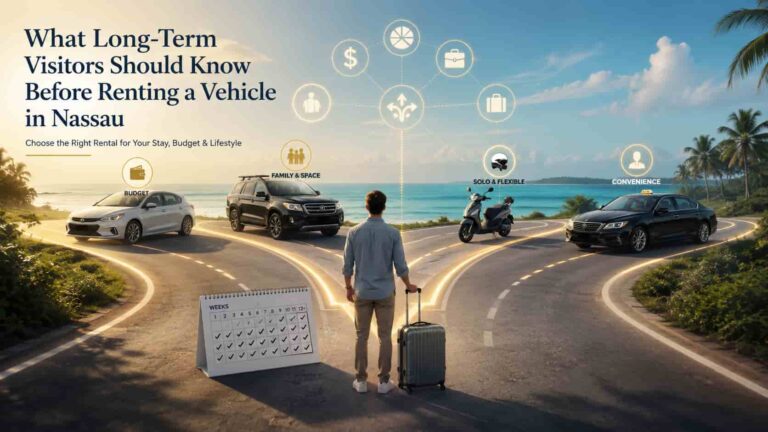 Read more about the article What Long-Term Visitors Should Know Before Renting a Vehicle in Nassau