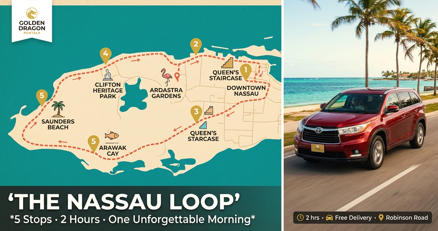 You are currently viewing The Nassau Loop: 5 Stops, 2 Hours of Driving, One Unforgettable Morning
