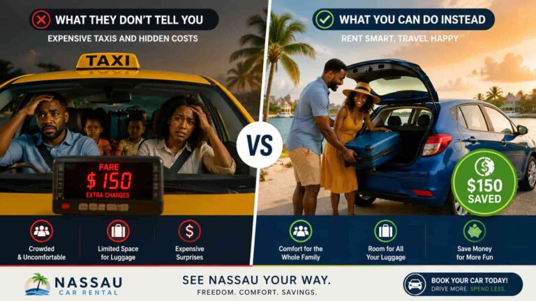 Read more about the article The Nassau Rental Car Decision That Saves You $150 (Or Costs You $150)