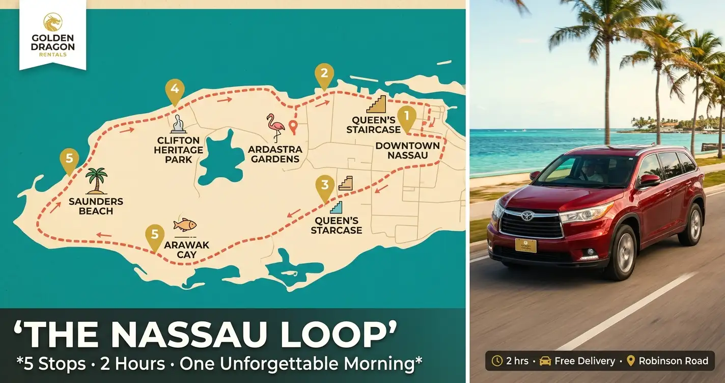 Read more about the article The Nassau Loop: 5 Stops, 2 Hours of Driving, One Unforgettable Morning