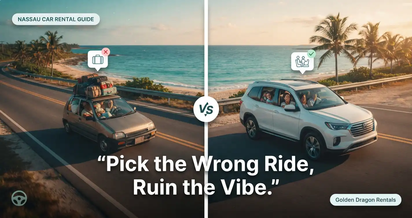 Read more about the article The Quiet Frustration of Finding the Right Nassau Rental Car for Families with Luggage