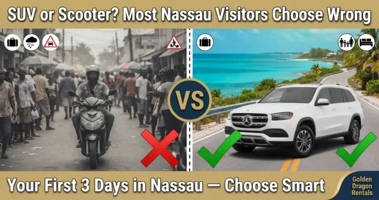 Read more about the article SUV or Scooter? Most Nassau Visitors Choose Wrong for Their First 3 Days