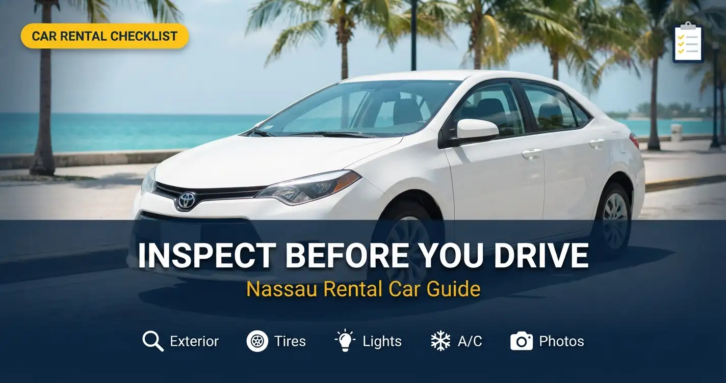 Read more about the article How to Inspect a Rental Car Before Driving in Nassau