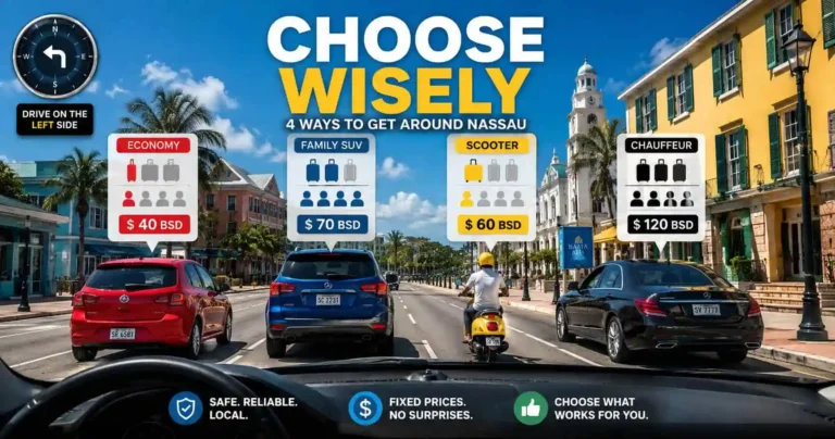 Read more about the article The Nassau Vehicle Puzzle: What a Local Knows About Size That Tourists Don’t